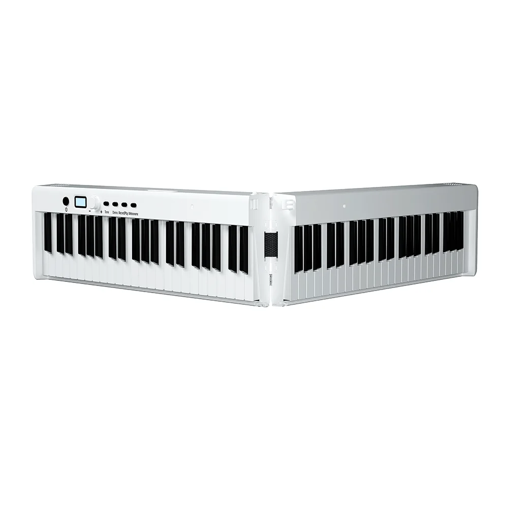 Teaching Function Connect To The Bluetooth App Bora BX20 Folding Piano 88 1:1 Riato  Keyboard Wholesaler Music Instrument