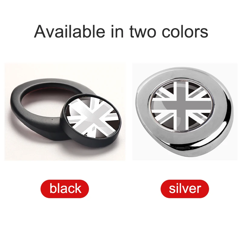 For MINI ONE Cooper S JCW R55 R56 R57 R58 R59 R60 R61 Car Ignition Start Button Decorative Sticker Modification Accessories
