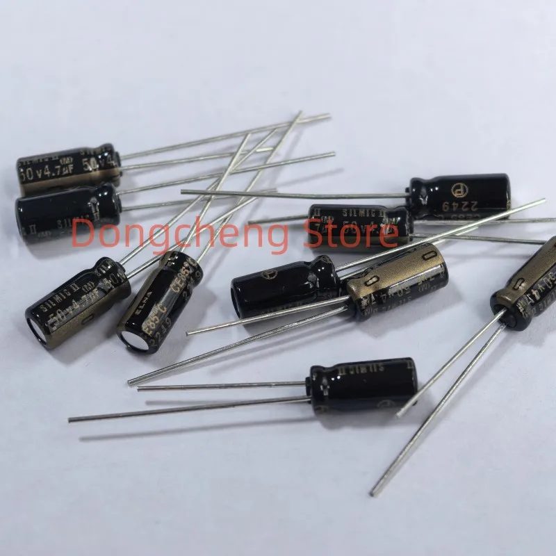 10PCS/30PCS/50PCS ELNA SilmicII RFS Serie 50V4,7uF 5X11mm Audiophile elektrolytkondensatoren