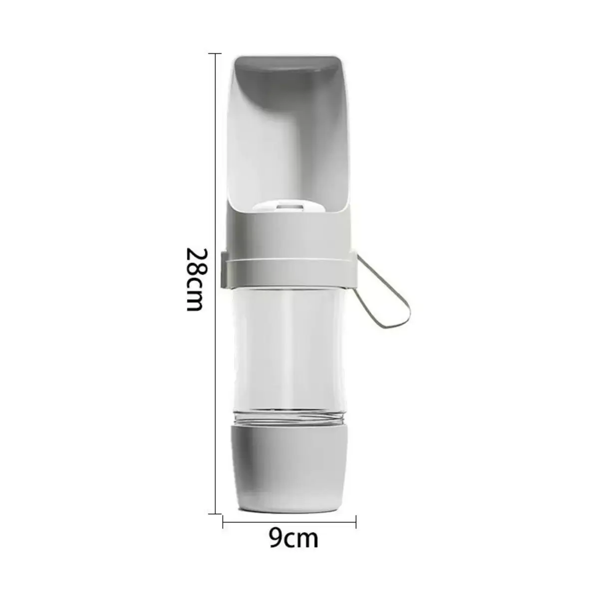 Tragbare Wasserflasche für Hunde und Katzen mit Aufbewahrung, Futter- und Wasserbehälter für Welpen, Haustiere, Hunde, Futternapf, Outdoor-Reisen, Heimtierbedarf
