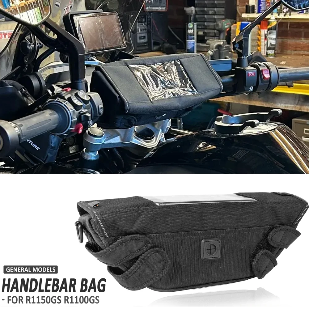 

Motorcycle Handlebar Bag with Touchscreen Phone Storage Bag Navigation Bag For BMW R1100GS R1100 GS R 1150 GS R1150GS Adventure