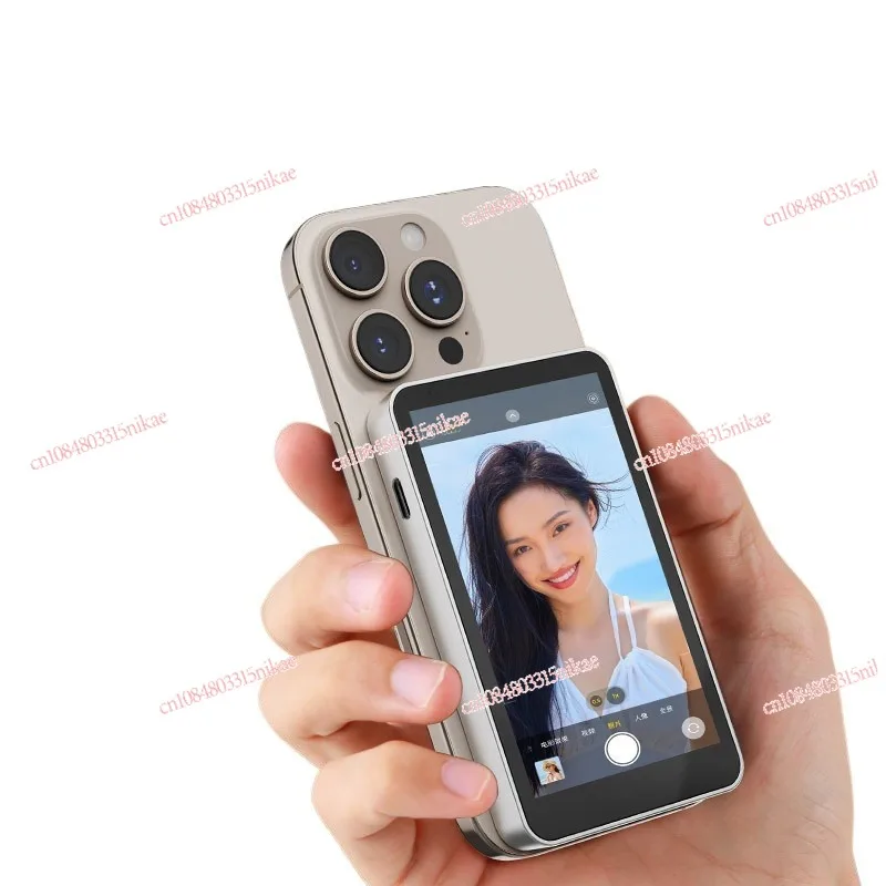 

Магнитный задний дисплей телефона A2 — для селфи, зеркального экрана и дистанционного управления съемкой в путешествии