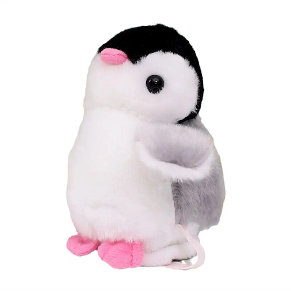 Animales de peluche, hombro magnético, mapache de peluche, Clip en el hombro, muñeco de peluche, lindo Animal de dibujos animados vívido, colgante de bolsa de juguete de peluche