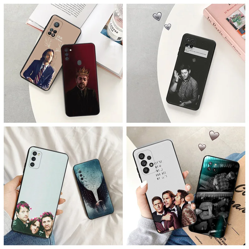 Matte Phone Case For Samsung A32 A13 A14 A21S A22 A23 A24 A31 A33 A34 A51 A52 A53 A54 A71 A72 A73 Supernatural We Are Home Cover