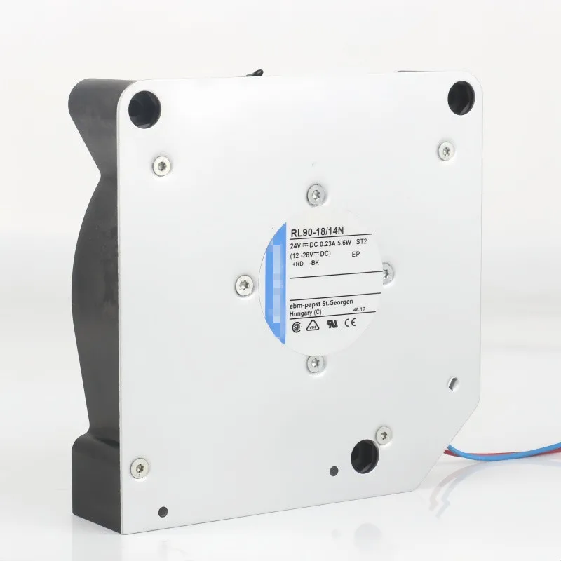 RL90-18/14N Germany imported DC24V 5W inverter centrifugal blower turbine cooling fan 121*121*37MM