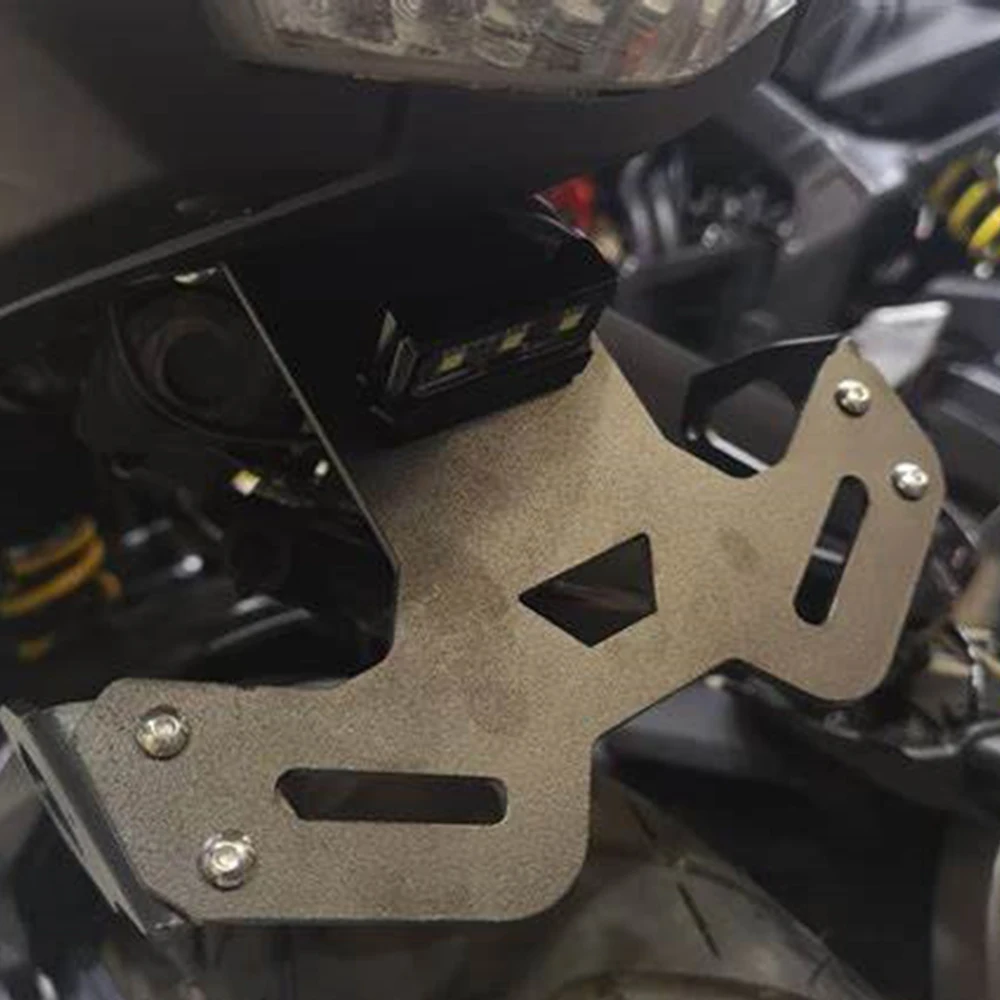

Fits for Yamaha MT 125 MT125 MT15 ABS MT-125 MT-15 2018-2024 Motorcycle License Plate Holder Tail Fender Replacement Bracket
