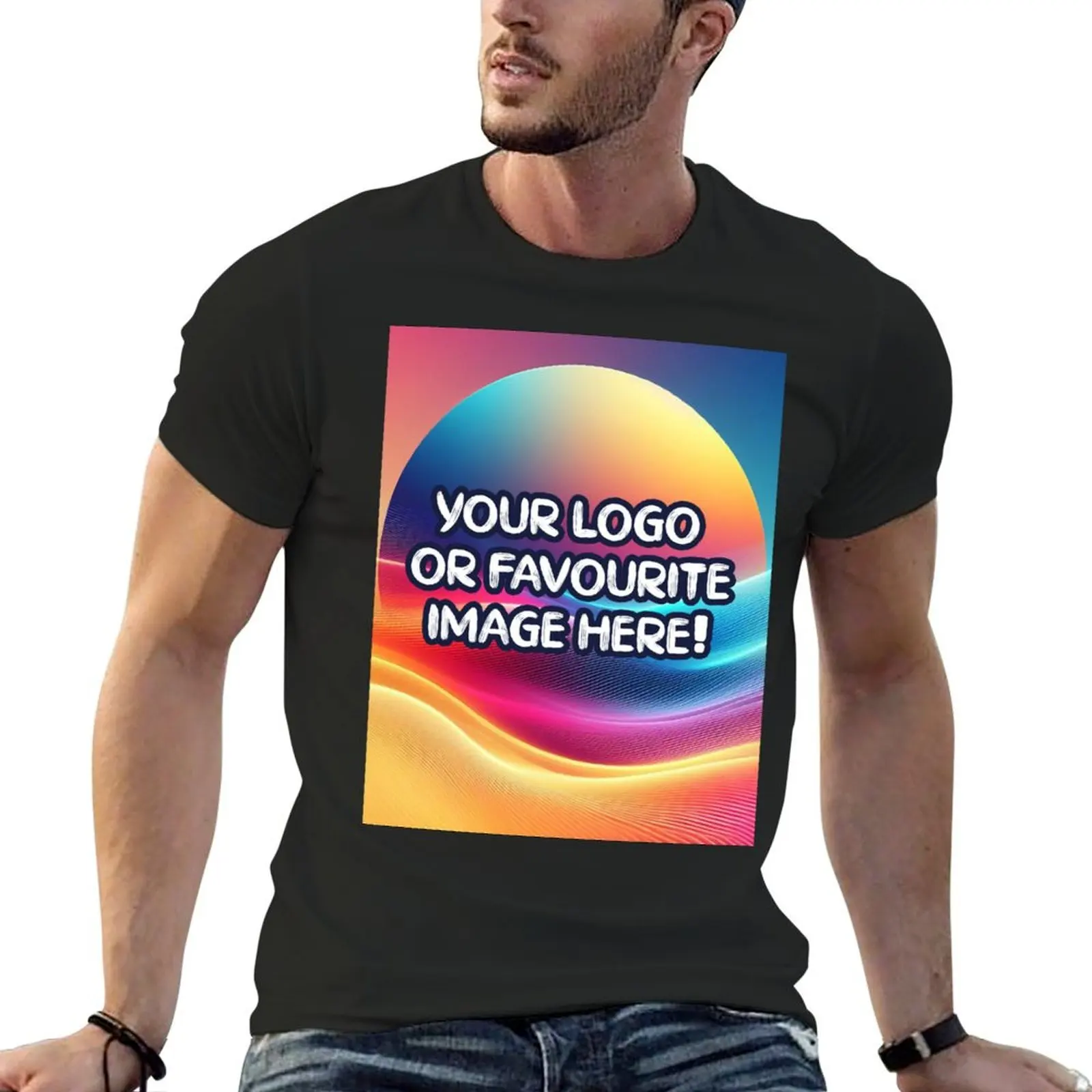 Custom Request with your Logo or any Image, designs, memes, photos personalized (Read Description) T-Shirt customs Men's t-shirt