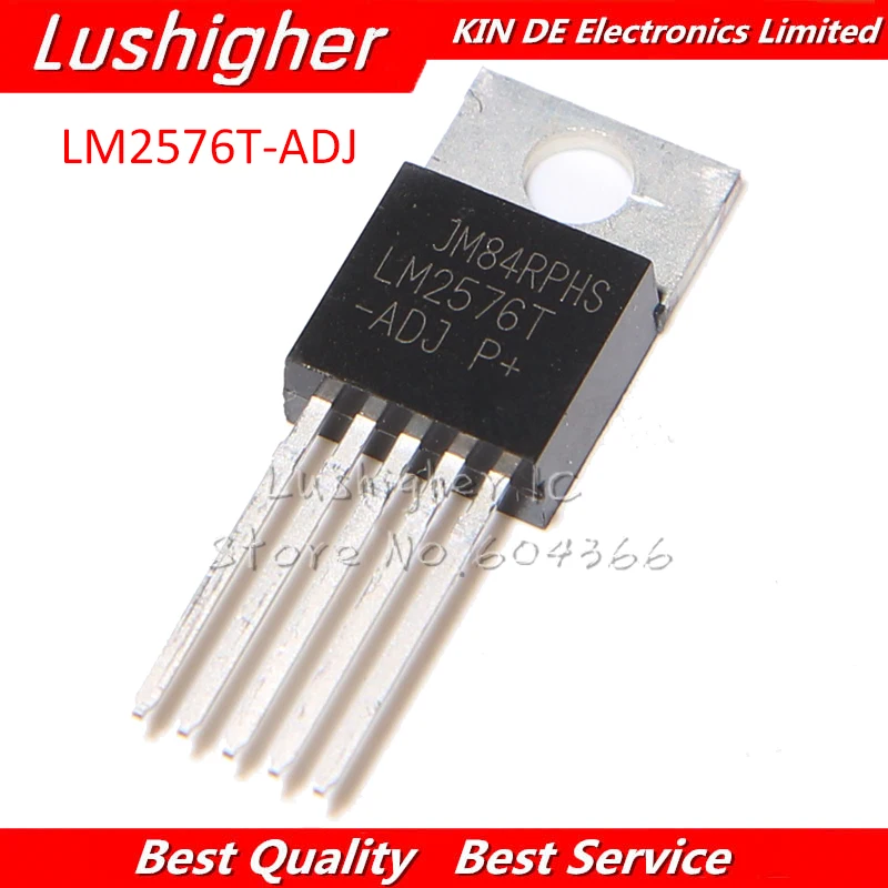 100pcs LM2576-ADJ TO-220 LM2576T-ADJ TO220 LM2576 DC-DC Regulator New Original