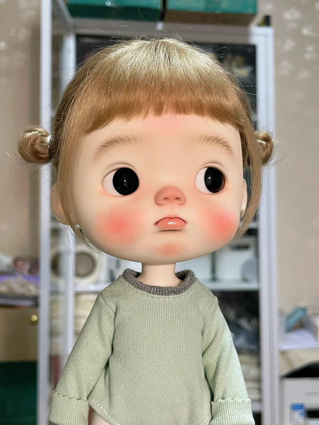 

1/6 масштаб SD BJD кукла Bailu Diandian Dew, игрушечная модель из смолы с идеальным точечным макияжем, идеальный подарок для девочек, бесплатная доставка