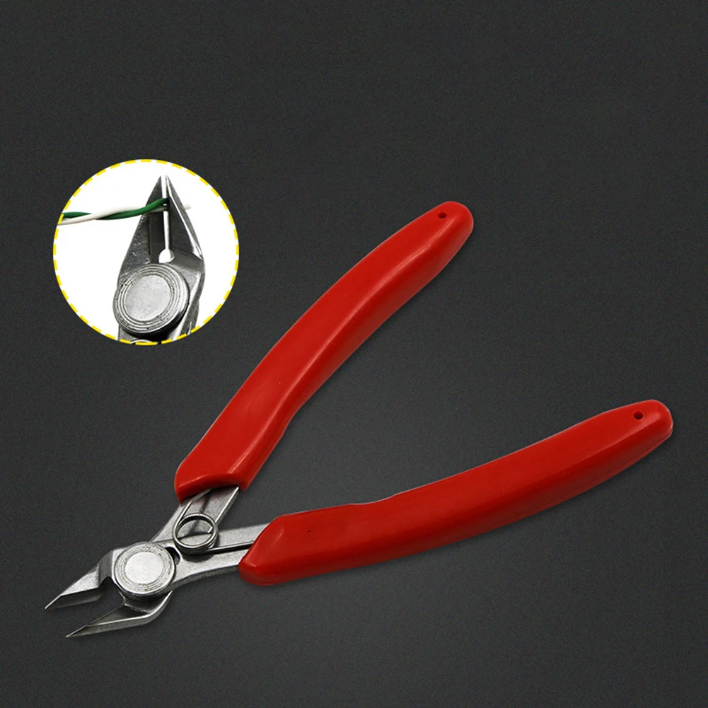 Brand new Nice Plier 2pcs High quality Cable Cutters Cutting Diagonal Plier Flush Hand Tools Nipper Side Snips