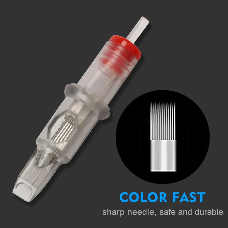 5/10X Safety Cartridge Needle RL/RS/M1/CM For Rotary Tattoo Pen Liner Shader Tattoo Needles For Cartridge Machine Tattoo Supplie