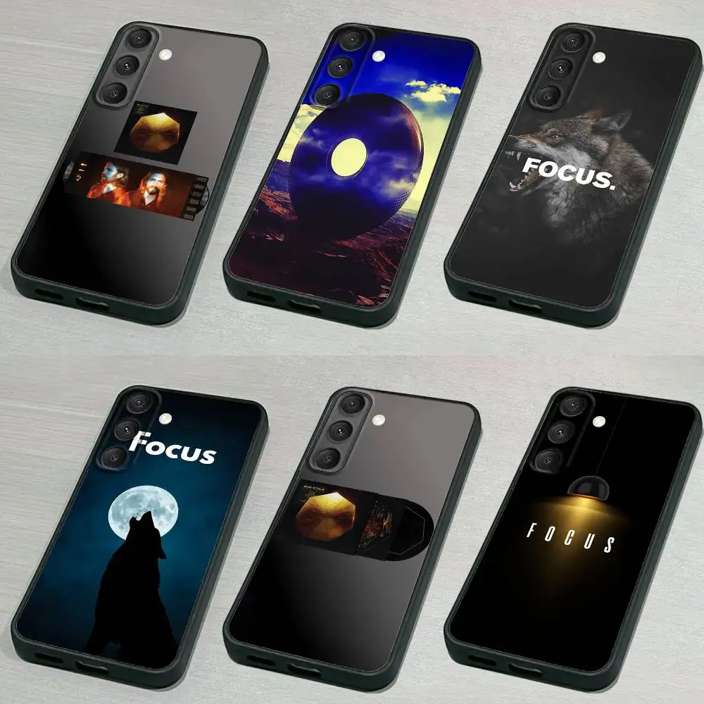 

S-Sub Focus C-Contact Phone Case For Samsung S 25,24,23,22,30,21,10,9,Ultra,Plus,Lite,FE,4,5G Black Soft Case