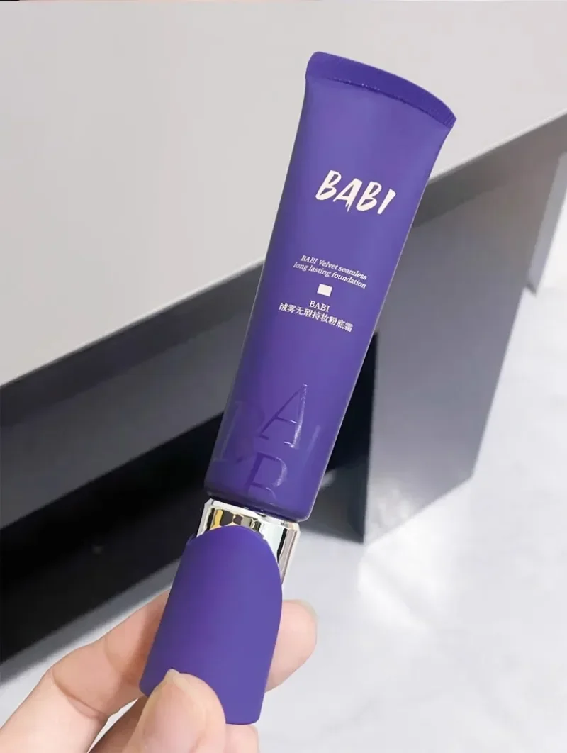 

Genuine Original BABI Liquid Foundation Cream Full Coverage Concealer Velvet Flawless Holding Makeup Brighten Beauty Cosmetics