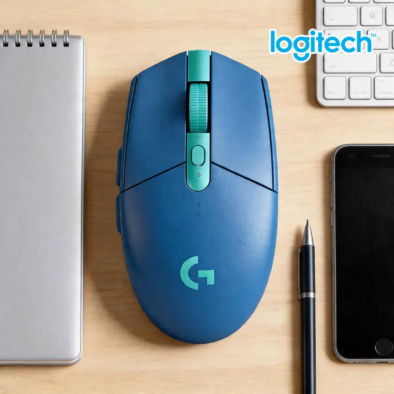 

Игровая мышь LIGHTSPEED Logitech G305, 12000 DPI HERO, 6 программируемых кнопок, 250 часов автономной работы, 99 г, LIGHTSPEED 1 мс, для ПК и Mac
