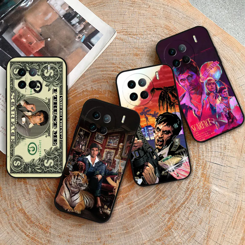 Film Scarface 1983 Phone Case For VIVO X90 X80 X70 X60 X50 PRO X27 X23 X21 X21I X20 Y50 Y35 Y36 Y25 Y22S Y21 Y20 Y19 Cover Cqoue