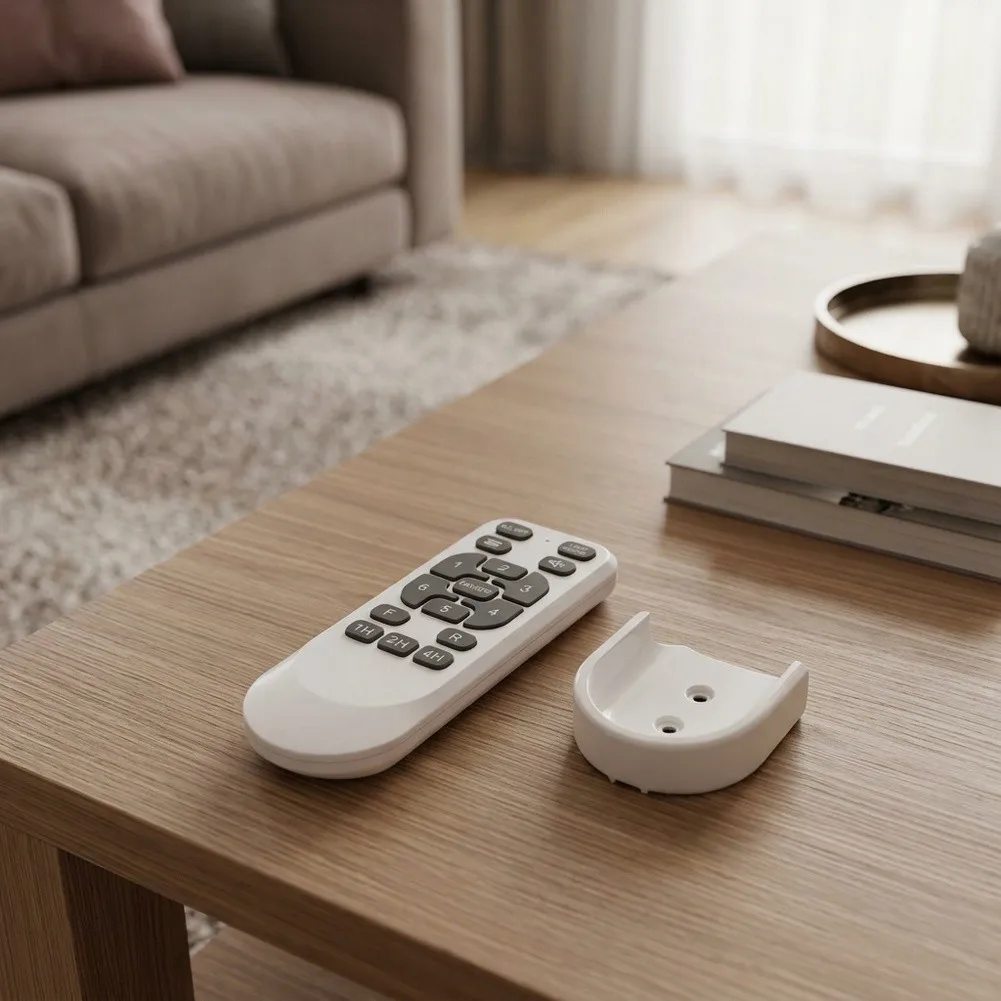 16-Key Remote Control Built for Invisible Ceiling Light Applications with 6 Adjustable Operation Modes and Quiet Design