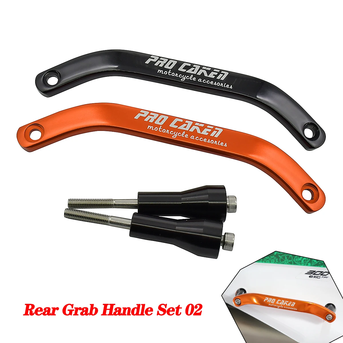 

For KTM SX SXF XC XCF XCW EXC EXCF 125 150 200 250 300 350 450 500 Motorcycle Accessories Handrail Lever CNC Rear Grab Handle