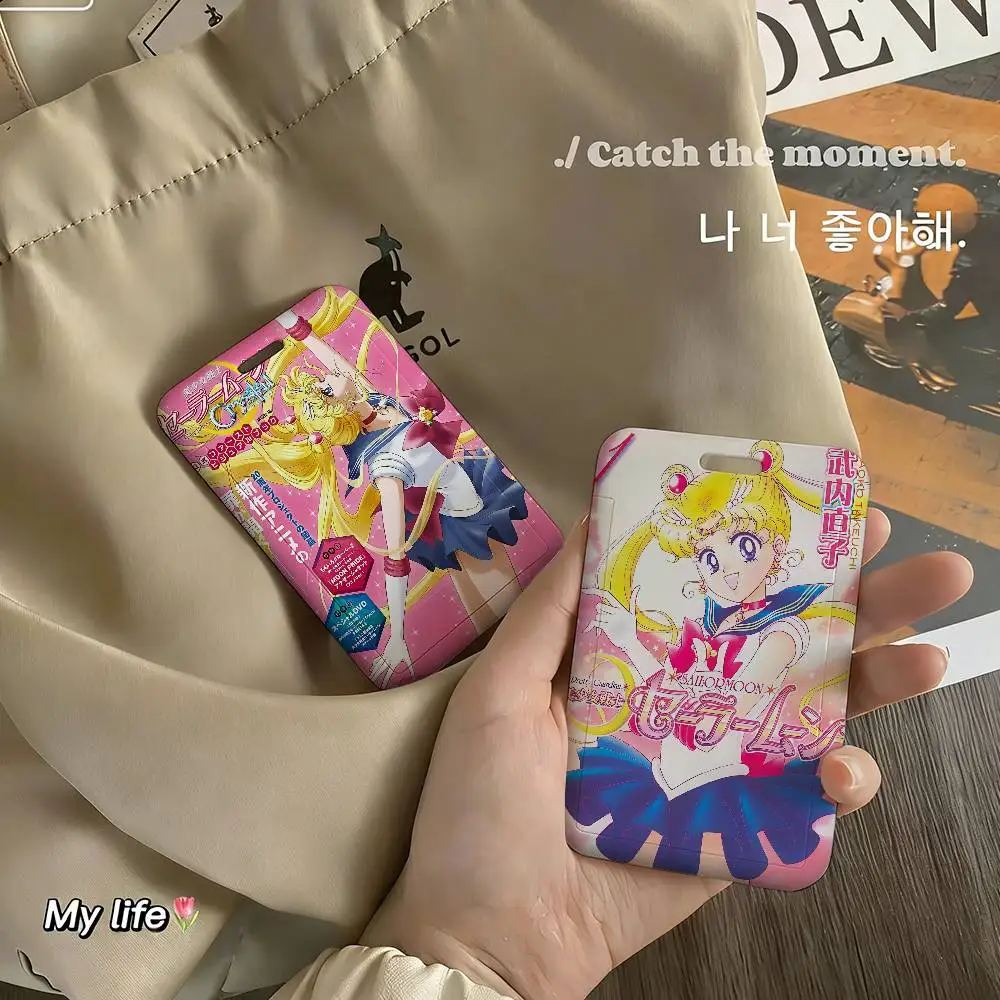 

Аниме-аксессуар: шнурок-держатель для ключей, карт, пропусков, бейджей, подарки для фанатов Сейлор Мун