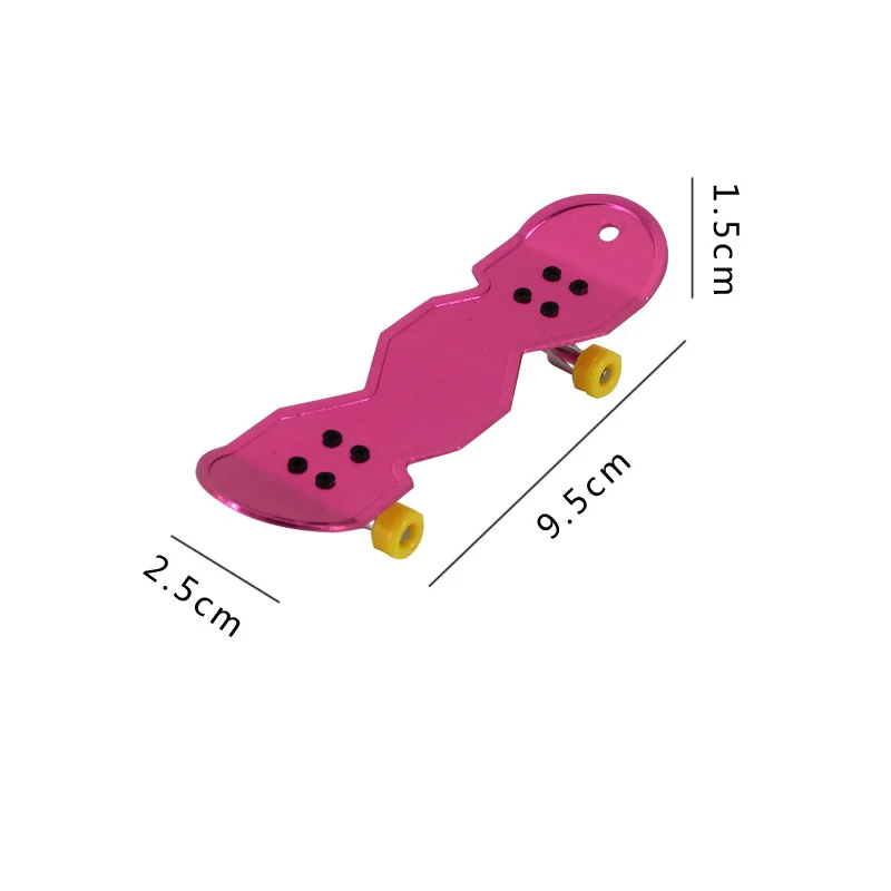 Hochwertiges Mini-Finger-Skateboard aus Legierung + Zubehör + Ersatzrad, Kinderspielzeug, Brettspiele, Spielzeug, Finger-Skateboard-Spielzeug