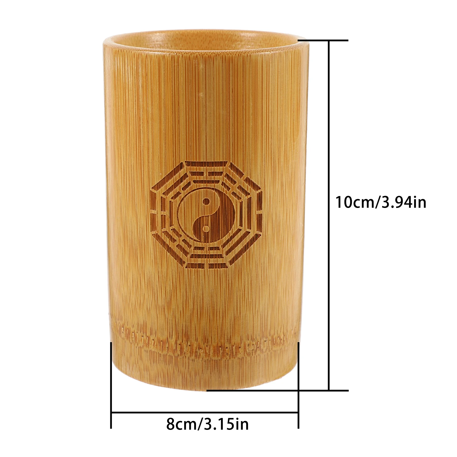 

Bamboo Divination Cylinder 3 Copper Coins Fortune Telling Game Props Chinese Temple Accessories Weird Toys