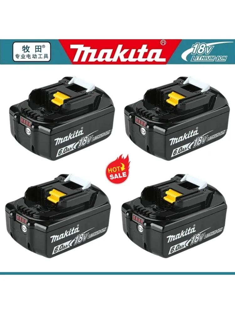 DHL Schip Makita 18 V 6.0Ah Oplaadbare Batterij, voor Makita BL1830 BL1830B BL1840 BL1840B BL1850 BL1850B Elektrisch Gereedschap Batterij - afbeelding 2