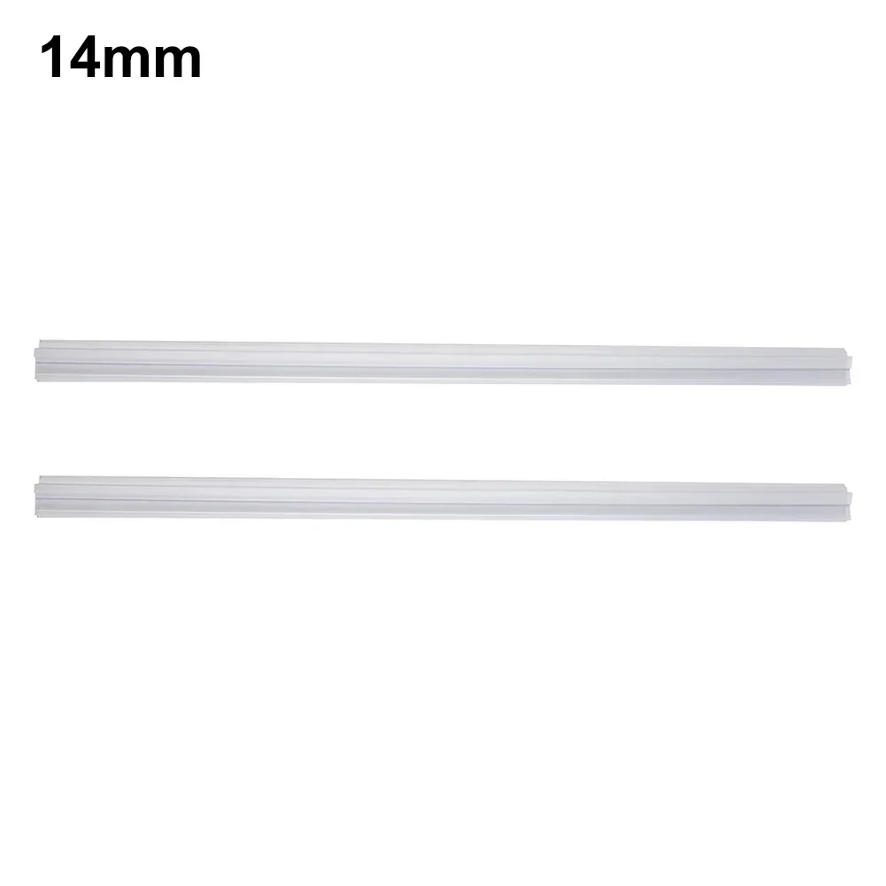 2pcs 50cm Shower Screen Seal Strip PVC Door Bath Shower Seal Strip  Water Deflector Shower Room Door Glass Seal Strip Part Tool