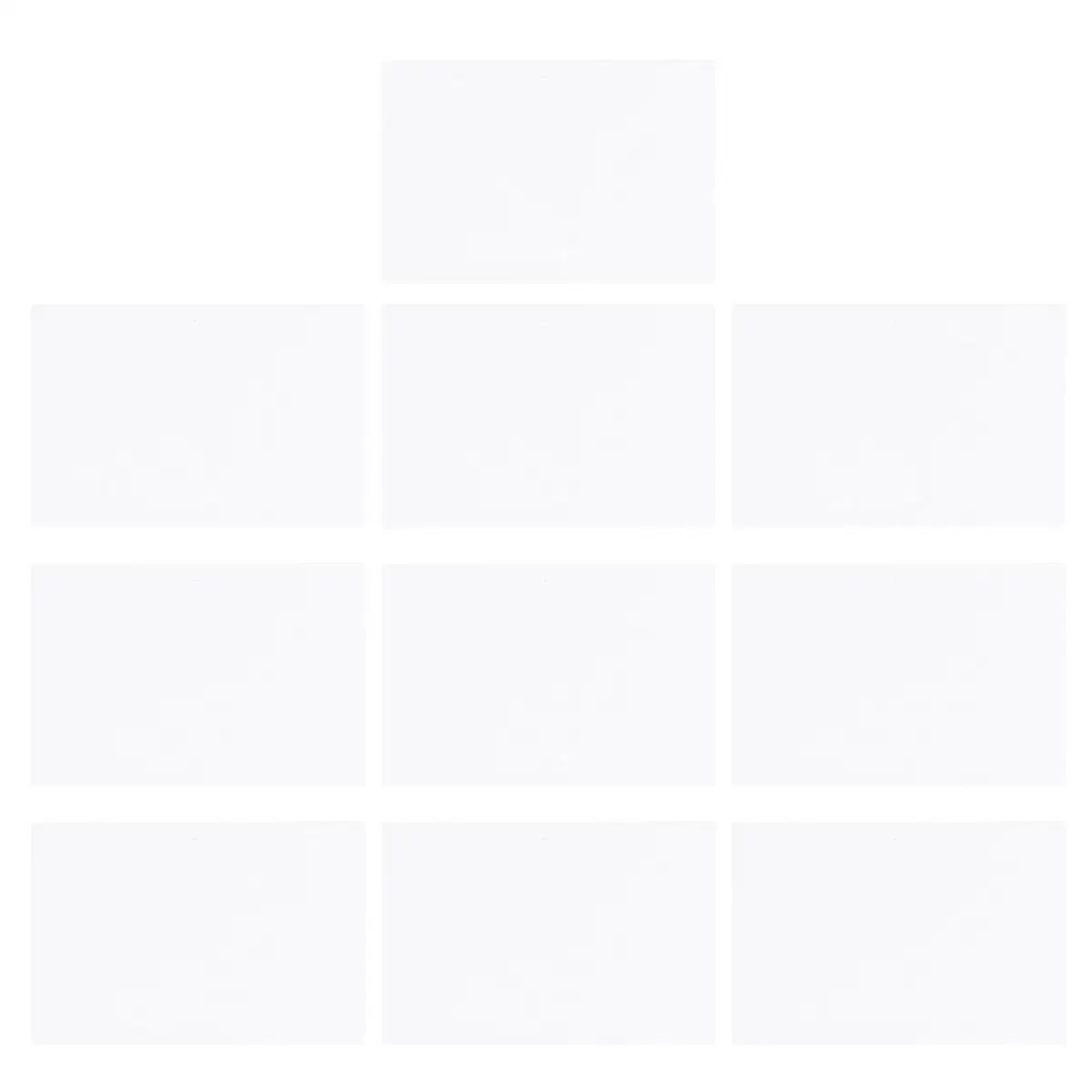 

10 Pcs Oil Painting Board Thicken DIY Panels Cotton Boards for Drawing Sketchpad Wall Decor Child