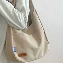 2024 New Trendy Fashion Tote Bag All-match Large-capacity Shoulder Underarm Bag Casual Canvas Bag Women's Summer