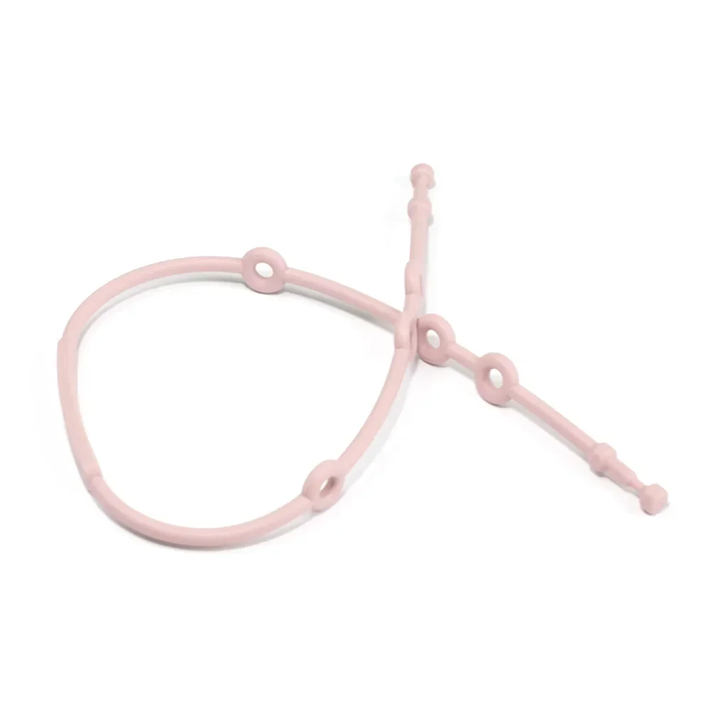 New Silicone Toy Safety Straps, Adjustable Pacifier Clip