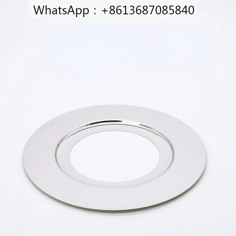 

2pcs Food waste disposer adapter parts 140/160/180mm to 110/114mm sink mounting ring stainless steel