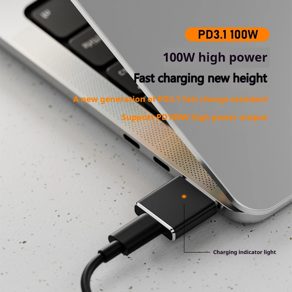 Type-C to Magsafe 3 PD 100W Adapter for MacBook Pro 2023(M2,14/16 inch),MacBook Air 2022(M2), MacBook Pro 2021(M1,14/16 inch)
