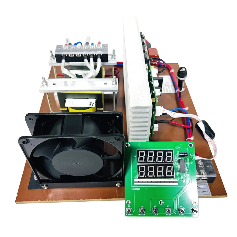 28khz/40khz 1200W Ultrasonic Cleaning Power Generator Board For Industrial Ultrasonic Cleaner Piezoelectric Transducer