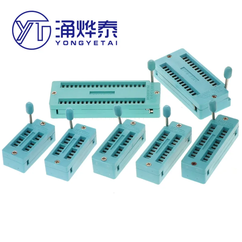 

YYT IC locking seat movable socket single chip microcomputer chip test base wide and narrow body 14/16/18/20/24/40P