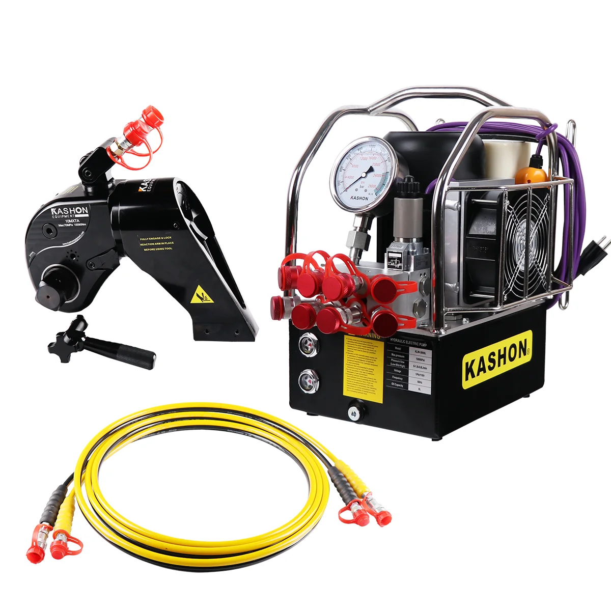 

1 Inch 433-4332Nm Lightweight Adjustable Square Drive Hydraulic Torque Wrench