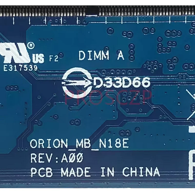 CN-0DH3P0 0DH3P0 DH3P0 เมนบอร์ดสำหรับ DELL M15 แล็ปท็อปเมนบอร์ดพร้อม SRCKN i9-8950HK CPU RTX2080 ORION-MB-N18E 100% ทำงานได้ดี