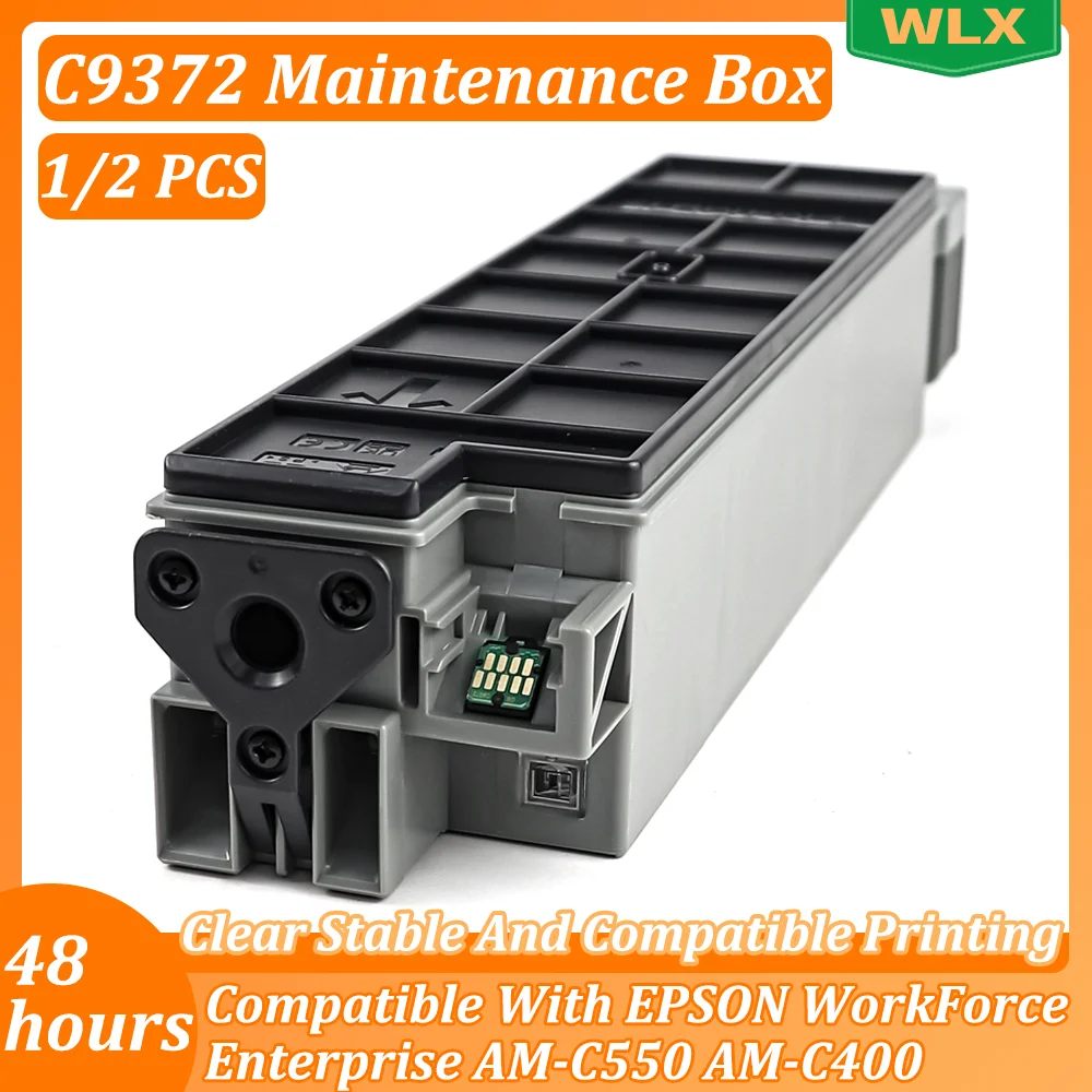 C12C937201 LM4MB1 C9372 Maintenance Box Compatible With EPSON WorkForce  Enterprise​ AM-C550 AM-C400 1/2PCS