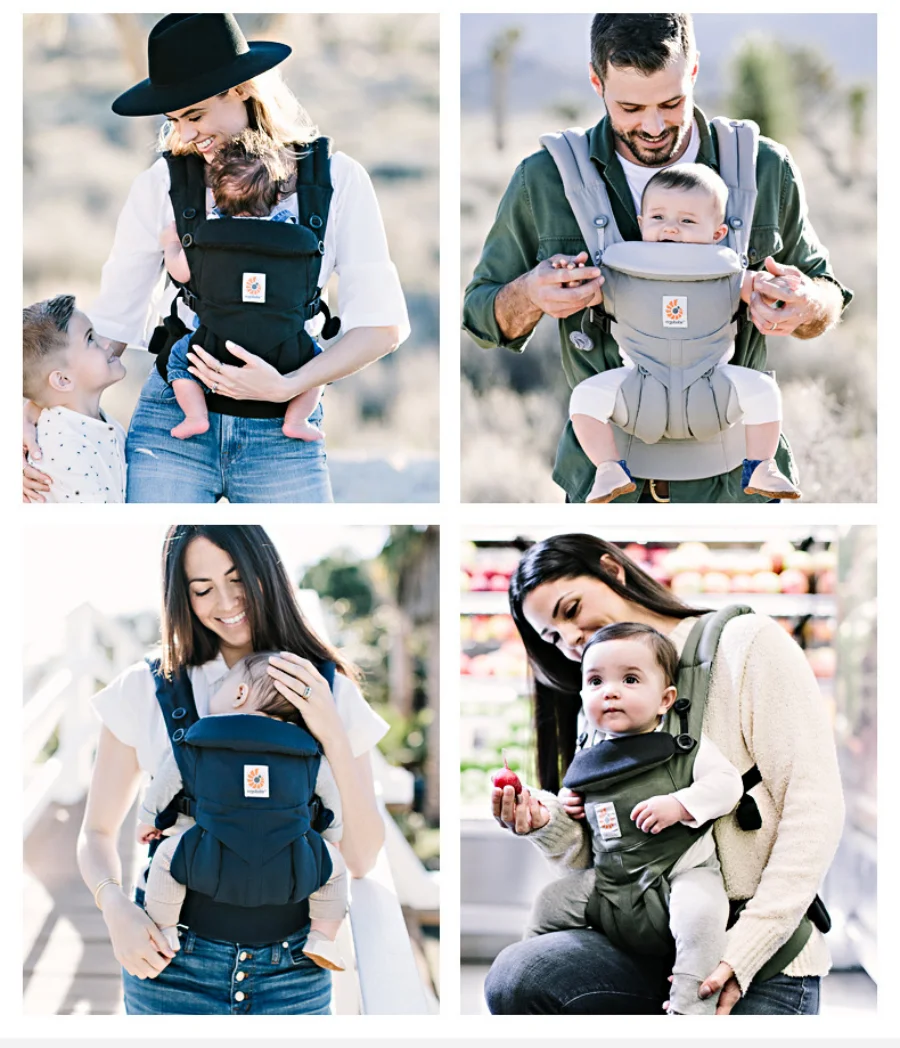 Ergonomic Omni Baby Carrier Cotton Breathable Backpacks Holder Shoulder Waist Belt Sling Suspenders 360 Chinese Version