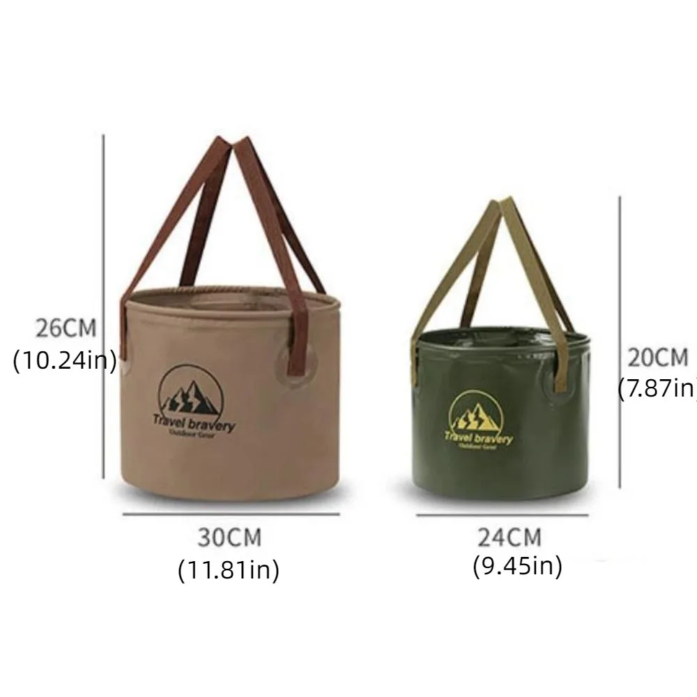 للطي سيارة للطي دلو البلاستيك سميكة التخييم طوي بالوعة المحمولة سعة كبيرة غسيل السيارات دلو الحمام #6