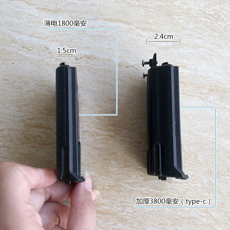 Baofeng-walkie-talkie UV-5R V 2600mAh,交換用バッテリー,タイプc/USB充電器,BL-5R uv5r BF-F8 UV-5RE 5rb 5rl