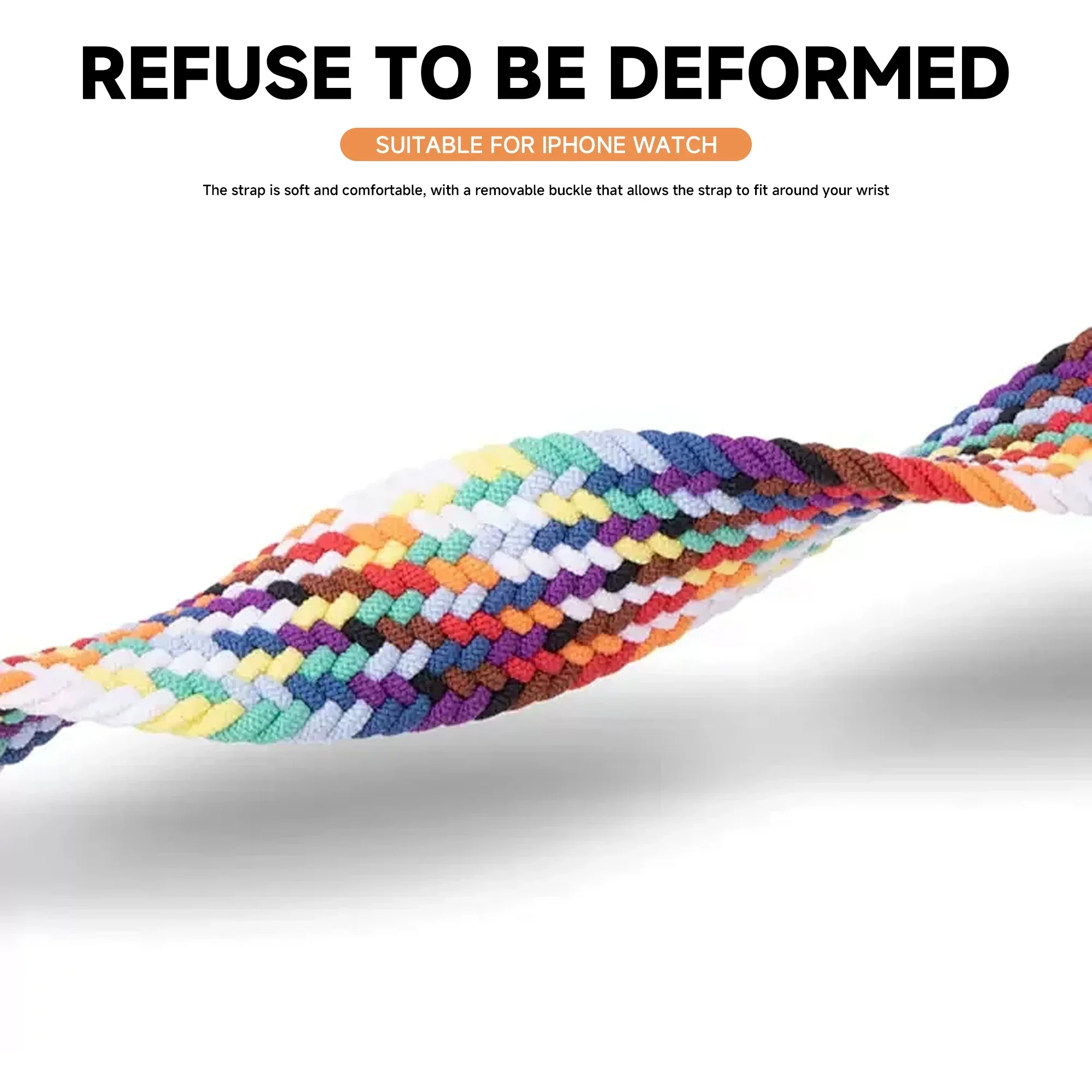 النايلون سولو حلقة حزام ل سوار ساعة أبل الترا 2 49 مللي متر 46 مللي متر 42 مللي متر 45 مللي متر 44 مللي متر المنسوجة سوار ل Iwatch سلسلة 10 9 8 7 6 5 SE 4 3