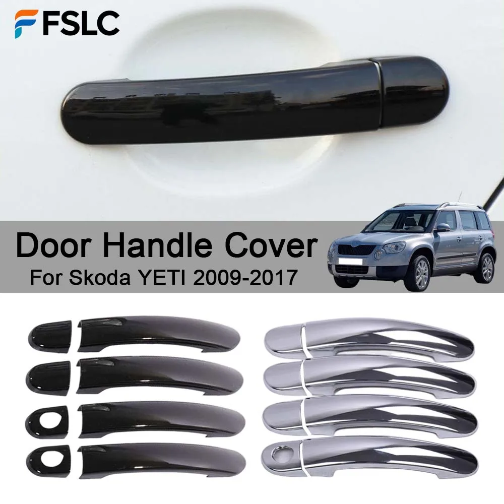 

Car Decoration Door Handle Cover For Skoda YETI 2009-2017 Cars Accessories Exterior Styling Upgrade Modify A Car