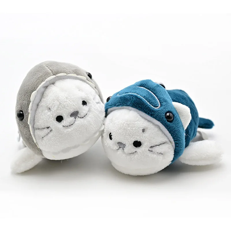 Cute Marine Animals Little Seal Plush Pendant Plush Toy Bag Accessories Keychain Pendant Bag Car Pendant Children's Gifts