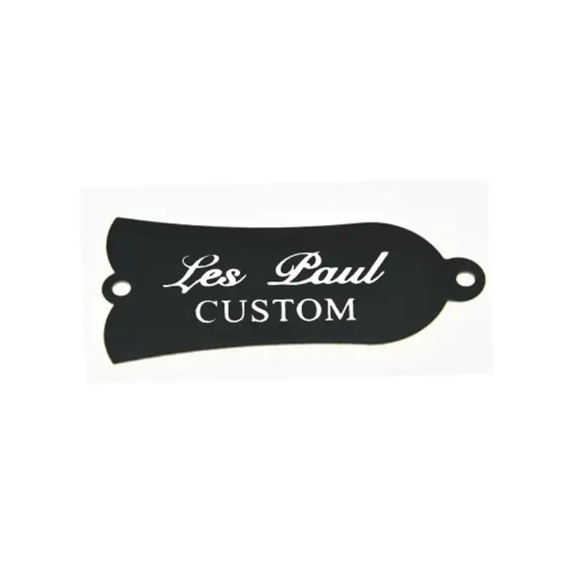 Truss Rod Cover Plate aus legiertem Metall für Les Paul E-Gitarre Standard/Custom/SG/Epiphone – Detail 2