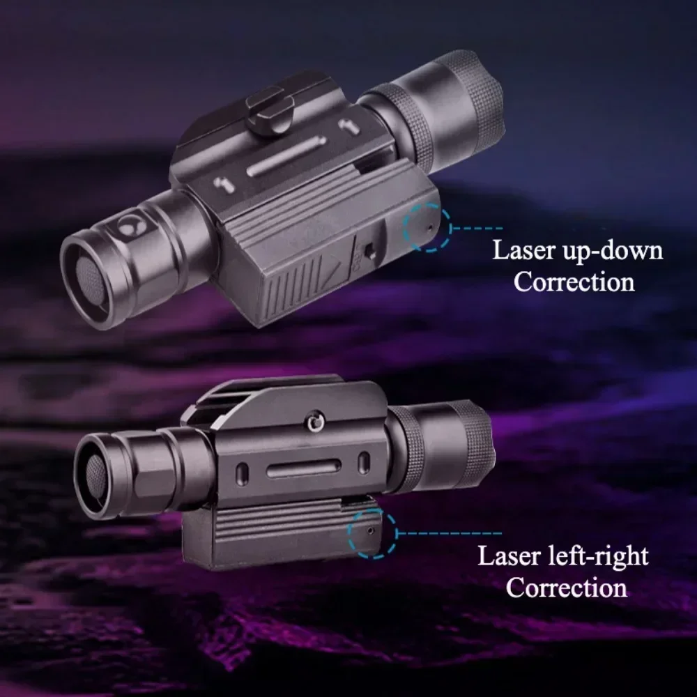 Professionele 800 Lumen Tactische Zaklamp Nachtzicht IR Jacht Varken Invullicht met Schakelaar Fit 20mm Rail voor Outdoor jacht