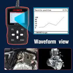 New Universal OBD2 Scanner MST601PRO Plus Support All OBD2 Protocols Cars and New Motorcycles for H-ONDA S-UZUKI Y-AMAHA