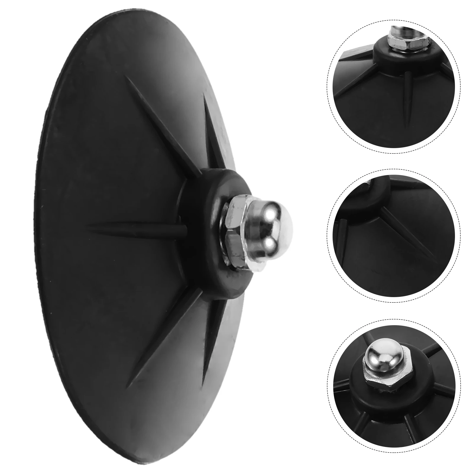 

6 Pcs Punching Bag Suction Cups Rubber Replacement Base Accessories for Boxing Sandbag Training Standing Freestanding