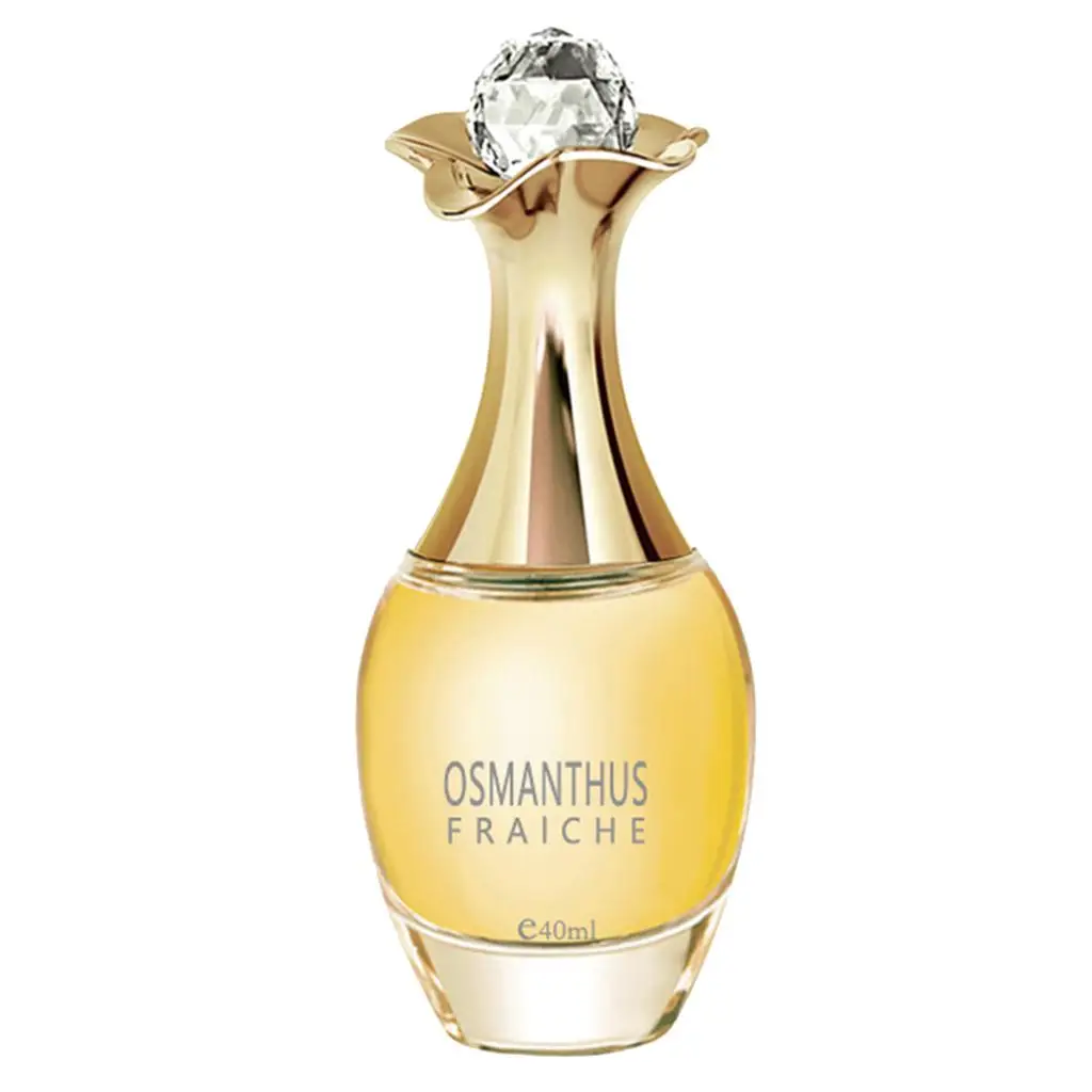 Perfume feminino 40ml, fragrância natural, design de salto alto, presente perfeito para