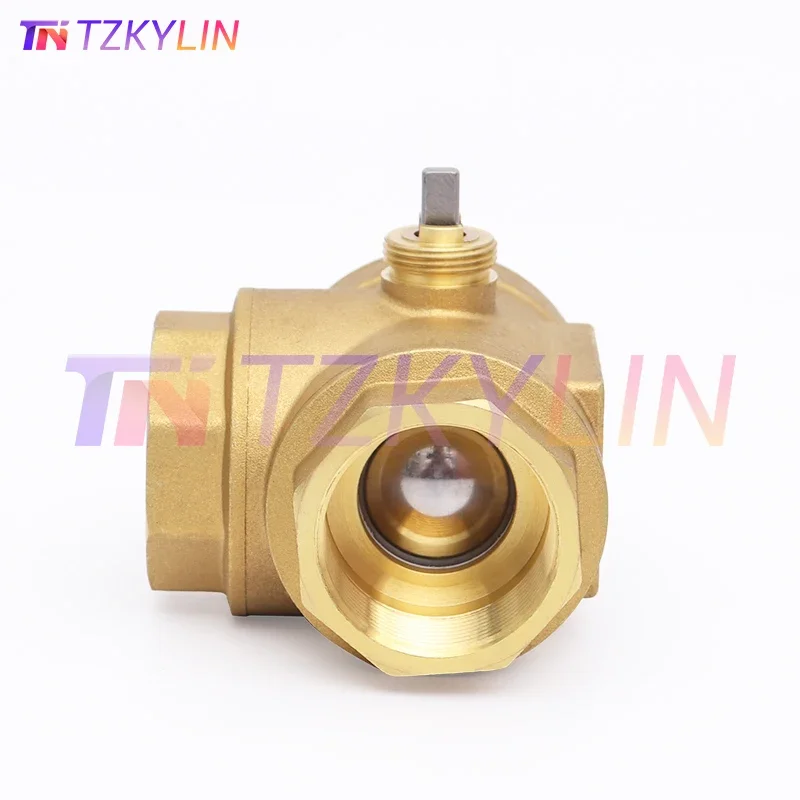 

DN40 1-1/2" Brass Motorized Ball Valve 3 Ways T Type / L Type