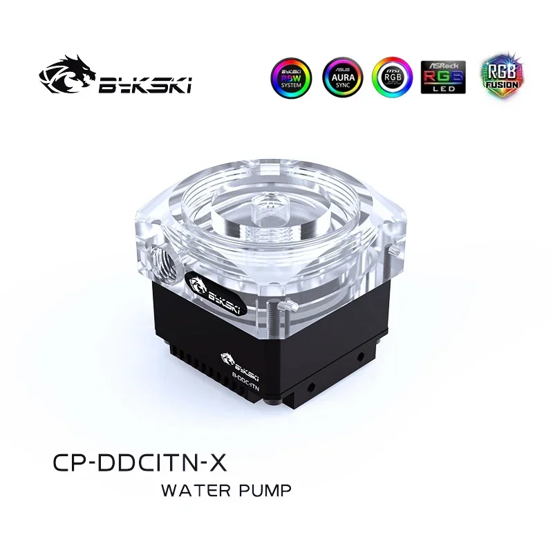 Bykski Hungary Laing DDC Pump 4 Meters 350L/H Maxmum Speed Max 4000rpm Support Combo 60mm Diameter Reservoir CP-DDCITN-X