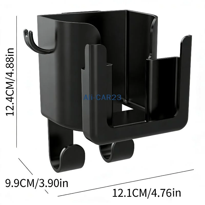 

Новый автомобильный держатель для стаканов 6-в-1 с 4 крючками, подвесной держатель для напитков на подголовник, универсальное крепление для бутылок на заднее сиденье автомобиля с подставкой для телефона